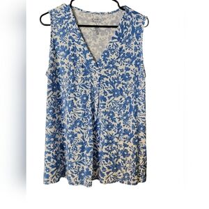 Croft and Barrow Tank Top V-neck